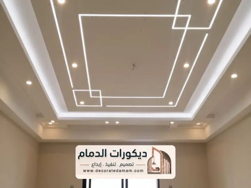 أحدث تصاميم أسقف الجبس 2026 